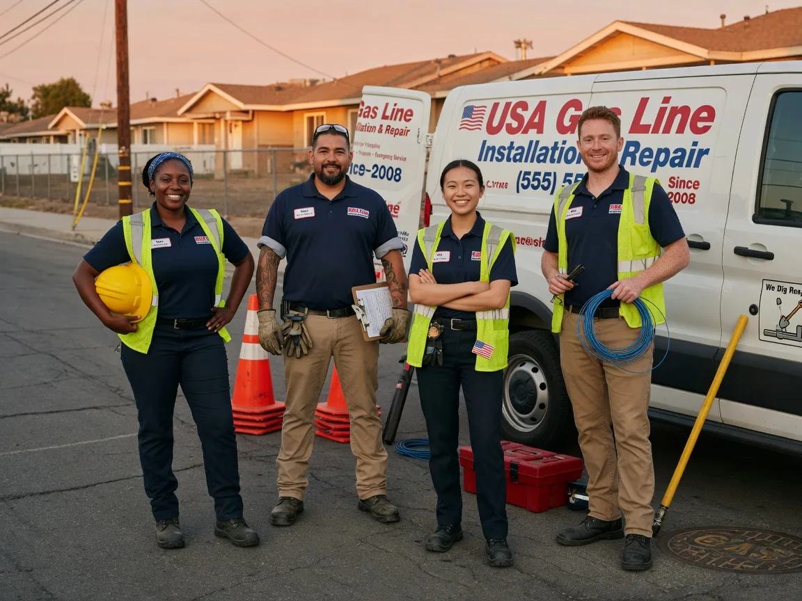 Gas Line Installation company in Taft, TN